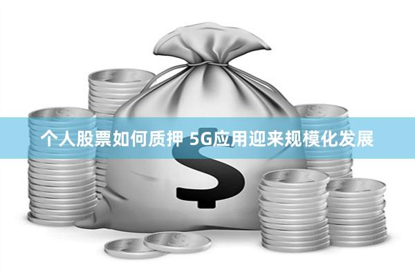 个人股票如何质押 5G应用迎来规模化发展