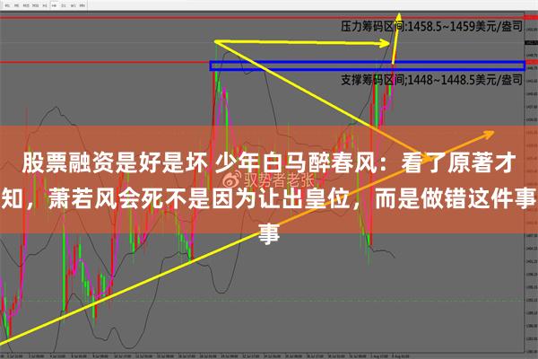 股票融资是好是坏 少年白马醉春风：看了原著才知，萧若风会死不是因为让出皇位，而是做错这件事