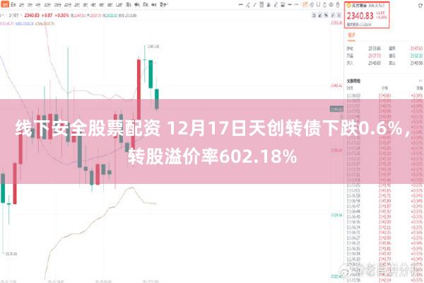 线下安全股票配资 12月17日天创转债下跌0.6%，转股溢价率602.18%